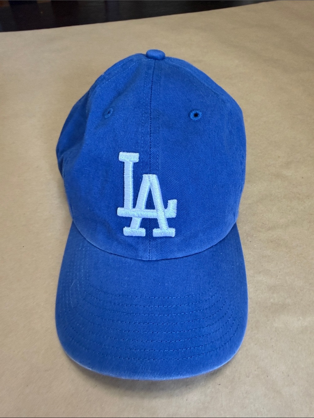 Los Angeles Dodgers Blue Baseball Cap with White LA Logo